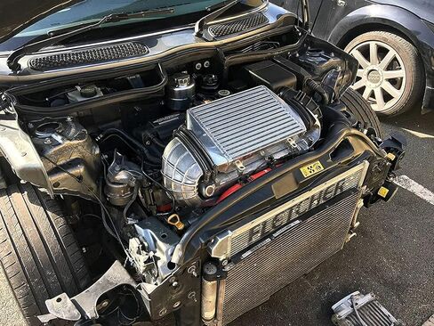 ALLOYWORKS Top Mount Intercooler for 2002 2003 2004 2005 2006 Mini Cooper S R53 Supercharger 1.6L in Kuwait
