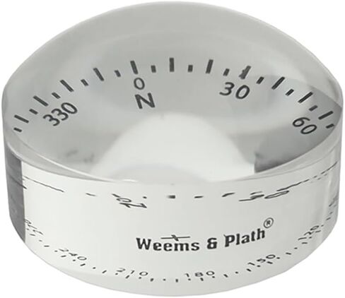 مكبر كريستالي WEEMS & PLATH (4X) مع بوصلة وردية (#515) in Kuwait