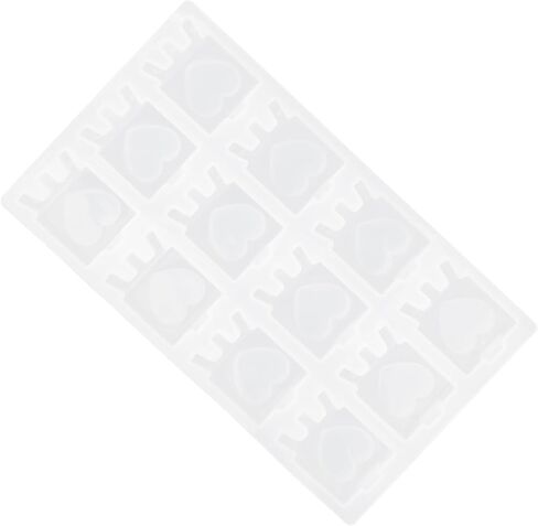 إطار صور على شكل قلب صغير من OSALADI قالب من السيليكون قالب حرفي DIY لصب راتنجات الإيبوكسي طقم إطار صور مزخرف لعشاق الحرف اليدوية in Kuwait