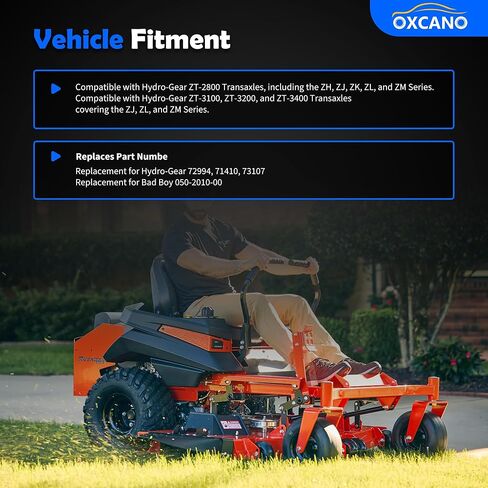 72994 مجموعة خدمة ختم ناقل الحركة المتوافقة مع إعادة بناء Hydro-Gear ZT-2800 ZT-3100 ZT-3200 ZT-3400 إعادة بناء مجموعة ختم ناقل الحركة، ZH، ZJ، ZK، ZL، وZM # 72994، 71410، 73107 in Kuwait