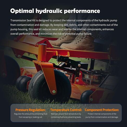 72994 مجموعة خدمة ختم ناقل الحركة المتوافقة مع إعادة بناء Hydro-Gear ZT-2800 ZT-3100 ZT-3200 ZT-3400 إعادة بناء مجموعة ختم ناقل الحركة، ZH، ZJ، ZK، ZL، وZM # 72994، 71410، 73107 in Kuwait