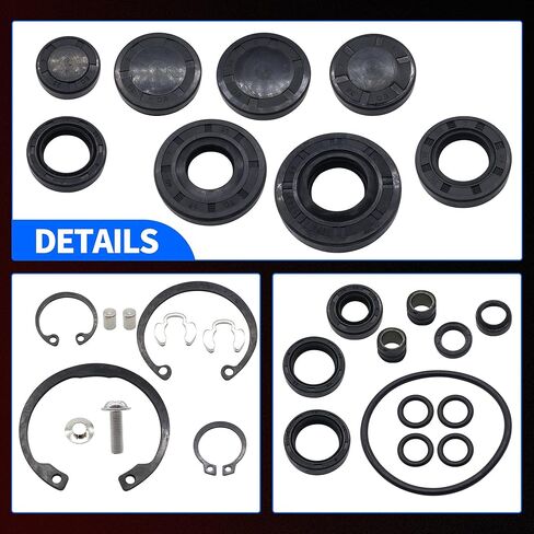 72994 مجموعة خدمة ختم ناقل الحركة المتوافقة مع إعادة بناء Hydro-Gear ZT-2800 ZT-3100 ZT-3200 ZT-3400 إعادة بناء مجموعة ختم ناقل الحركة، ZH، ZJ، ZK، ZL، وZM # 72994، 71410، 73107 in Kuwait