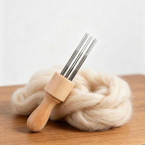 Feltsky 8 in 1 Needle Felting Needles Wooden Handle in Kuwait