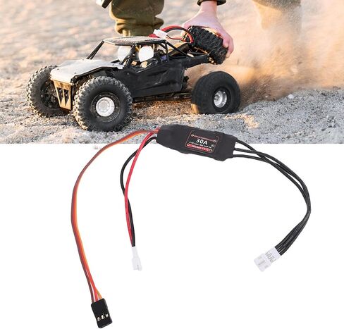 Drfeify 30A Brushless ESC، وحدة التحكم الإلكترونية في السرعة AM32 مع بداية جيبية لمحرك بدون فرش دوار خارجي 1224/1621/2204 in Kuwait
