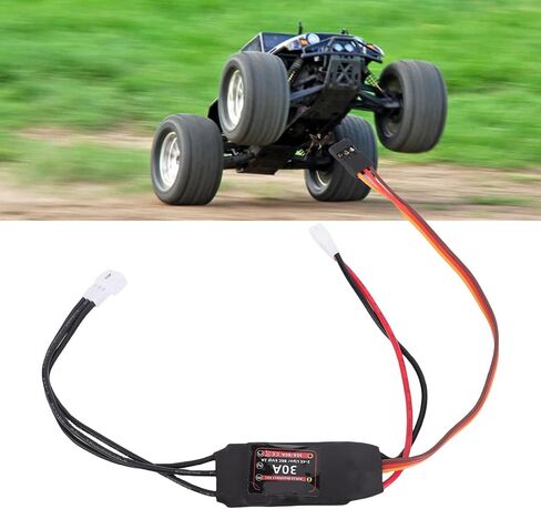 Drfeify 30A Brushless ESC، وحدة التحكم الإلكترونية في السرعة AM32 مع بداية جيبية لمحرك بدون فرش دوار خارجي 1224/1621/2204 in Kuwait