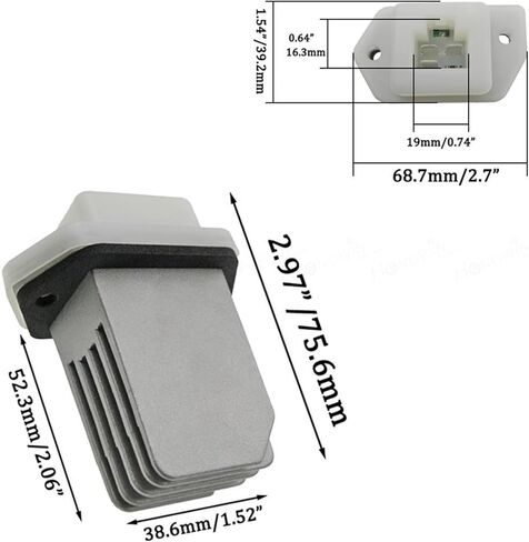 Heater Blower Motor Resistor Fits NV1500 NV2500 NV3500 27761 4BA0A,277614BA0A,27761-4BA0A in Kuwait