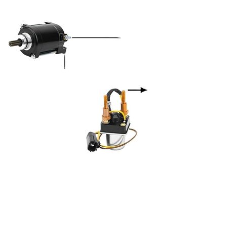 Motorcycle Starter Solenoid Relay Ignition Switch Compatible with Kawasaki JT1100 Jet Ski JT1200 R A1 A2 C1 C2 in Kuwait
