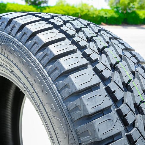 مجموعة من 4 (أربعة) إطارات Accelera Epsilon AT A/T للشاحنات الخفيفة للطرق الوعرة لجميع التضاريس - 31X10.50R15LT 31X10.50X15 31X10.50-15 109Q نطاق التحميل C LRC 6-Ply BSW جدار جانبي أسود in Kuwait