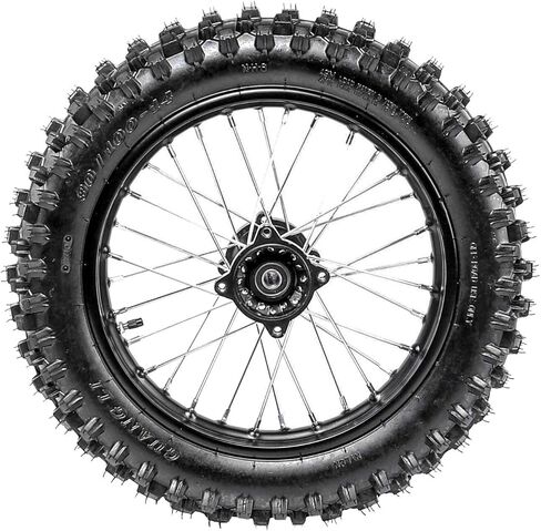 90/100-14 Rear Wheel Tire and Rim Inner Tube with 15mm Bearing Assembly For Dirt Pit Bike in Kuwait