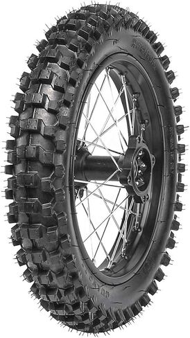 90/100-14 Rear Wheel Tire and Rim Inner Tube with 15mm Bearing Assembly For Dirt Pit Bike in Kuwait