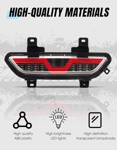 LED Backup Light for Ford Mustang 2015-2017, Brake Reverse Back Up Lamp with Red Tube Plus Running Signal Lighting Accessories in Kuwait