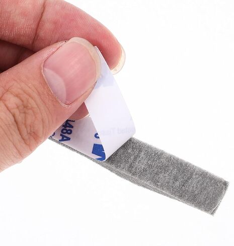 LIFKOME Nose Bridge Strips Memory Foam Cushions Black 100pcs for Glasses Anti-Fog Nose Pads Reducing Pressure Comfortable Fit for Eyewear and DIY Cloth Face Masks in Kuwait
