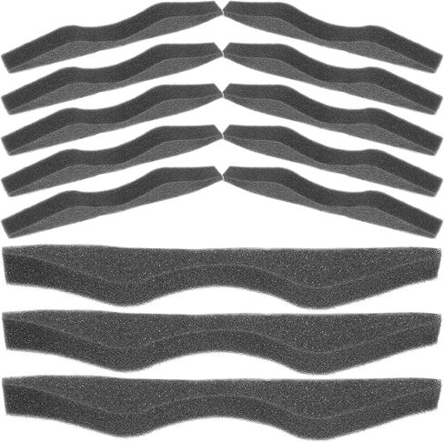 Cabilock Nose Bridge Strips Sponge Pads Black Anti-Fog Nose Bridge Cushions for Glasses Wearers 100pcs Pack for DIY Cloth Face Masks in Kuwait