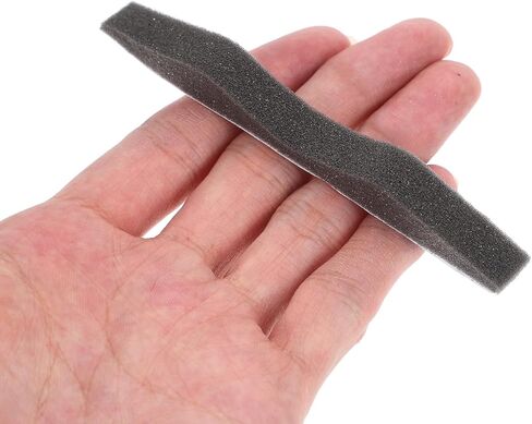Cabilock Nose Bridge Strips Sponge Pads Black Anti-Fog Nose Bridge Cushions for Glasses Wearers 100pcs Pack for DIY Cloth Face Masks in Kuwait