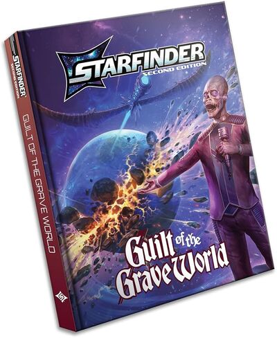 Starfinder Guilt of the Grave World Hardcover - Second Edition Adventure Path Levels 1-5 Space Opera Campaign in Kuwait