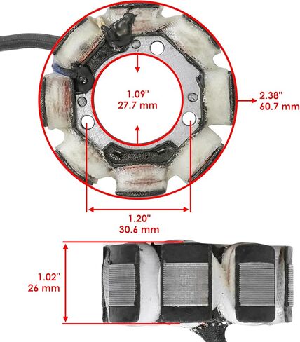 الجزء الثابت من كالتريك متوافق مع Honda Crf250R Crf-250R 2004-2009 Magneto in Kuwait