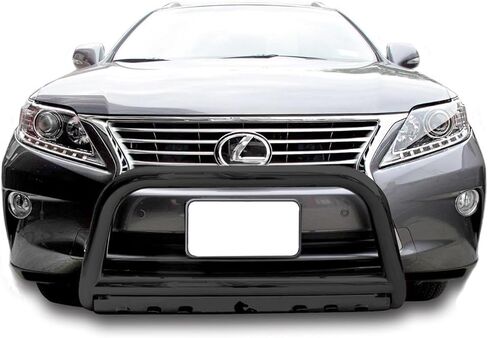 Black Horse Bull Bar Skid Plate Black Compatible with 2010-2015 Lexus RX350|2010-2015 Lexus RX450h|2008-2010 Toyota Highlander-BB091009A-SP in Kuwait