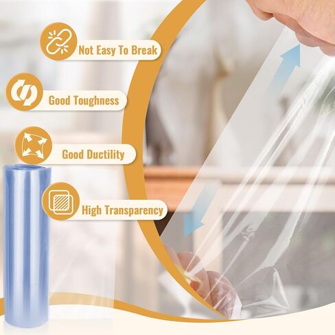 90PCS Shrink Wrap Bags for Christmas Gift Basket 20x28 16x24 14x20in 3 Sizes Cellophane Bags with 5Color Pull Bows Large Clear Plastic Heat Shrink Bag for Halloween Easter Valentine's Day Mother's Day in Kuwait