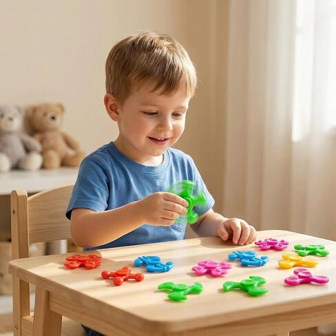 Desyeryamimi 24 Pack Mini Fidget Spinners Bulk Toys for Kids 3 4 5 6 7 8 9 Fidget Spinner Party Favors Goodie Bags Stuffers Birthday Return Gifts Classroom Rewards Prize Box in Kuwait