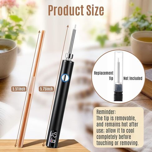 Grinsvalley Rechargeable Thread Burner with Rosary Cord Knotting Tool, 3 Models Thread Zapper, Dual Head Twine Knotting Tool for Jewelry Making, Burn and Melt Easily for Beading, Sewing, Leather Craft in Kuwait