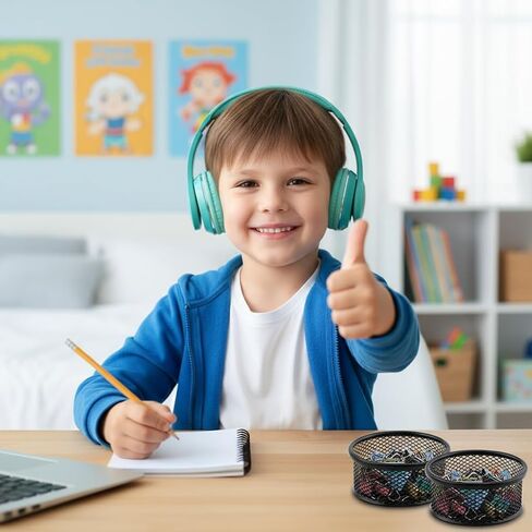 2 حزمة حامل مشبك ورق شبكي، حامل مشبك ورق لأوعية شبكية سلكية للمكتب، منظم موزع مشبك ورق قابل للتكديس لصندوق مجلد المكتب in Kuwait