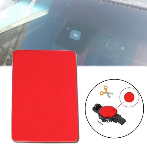 Auto Rain Sensor Replacement Pad 2-Pack - Universal Windshield Wiper Glue Sticker | Small Adhesive Mounting Pad for Rain Sensor | Fits Most Vehicles in Kuwait