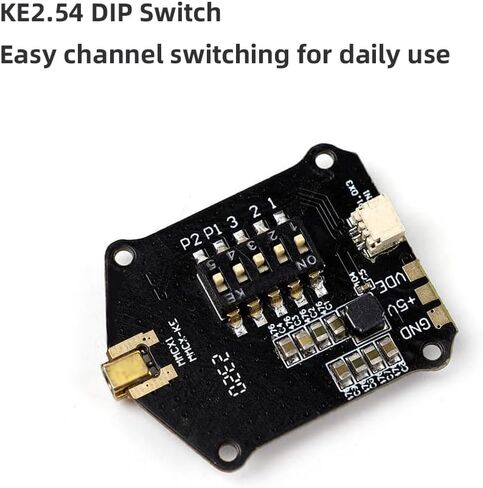 HGLRC Zeus 1.2G 800mW VTX PIT/25/100/200/400/800mW M2 M3 ميكروفون مدمج قابل للتحويل FPV جهاز إرسال VTX عبر Betaflight لسباق الطائرات بدون طيار RC بدون طيار كوادكوبتر مسواك (SMA) in Kuwait