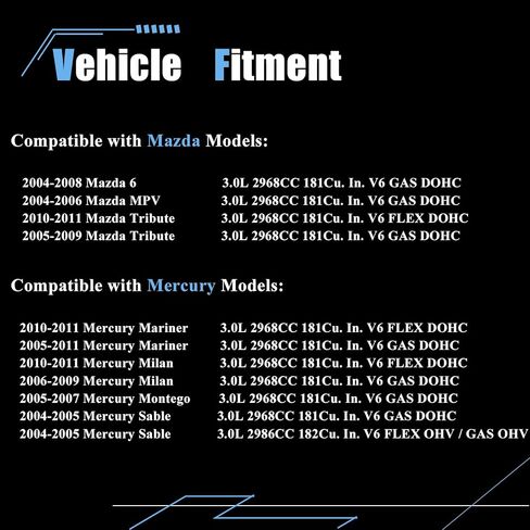 حشية وعاء زيت المحرك من AUCERAMIC OS30729R مناسبة لسيارة Ford Escape Five Hundred Freestyle Fusion Taurus، من أجل Lincoln Zephyr، من أجل Mazda 6 MPV Tribute، من أجل Mercury Mariner Milan Montego Sable 3.0L V6 in Kuwait
