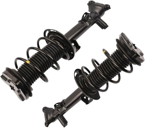 Front Shock Absorber Strut Assy 2× Compatible With C250 C300 C350 E350 E400 in Kuwait