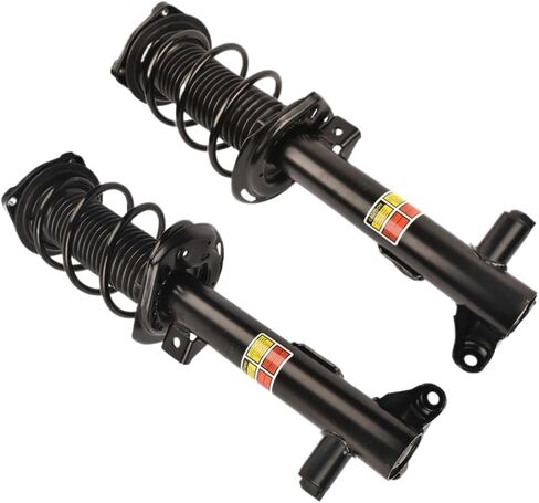 Front Shock Absorber Strut Assy 2× Compatible With C250 C300 C350 E350 E400 in Kuwait