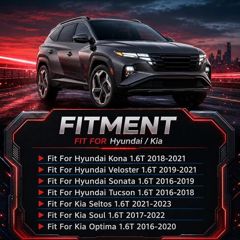 G4FJ 1.6T مجموعة إعادة بناء المحرك العمود المرفقي بيستونز صمامات مناسبة لشركة هيونداي كونا 2018-2021 1.6 طقم إصلاح محرك توربو لشركة هيونداي توكسون سوناتا فيلوستر كيا سيلتوس سول أوبتيما استبدال 23110-2B710 in Kuwait