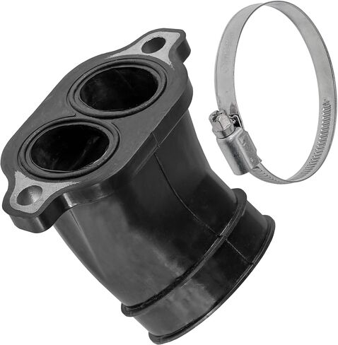 Caltric Intake Manifold Boot with Clamp Compatible with Polaris Ranger Xp 700 4X4 Efi 2005 2006 2007 in Kuwait