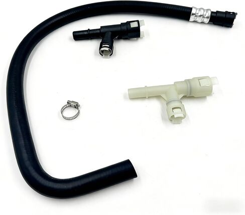 Replace 22885825 15895065 15854958，HVAC Heater Inlet Hose Assembly with Tee Connector compatible with Chevrolet Silverado, Tahoe, Suburban, Cadillac Escalade, GMC Yukon 2000-2014, EPDM Rubber in Kuwait