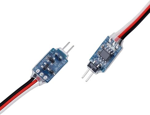 2 قطعة التحكم في الضوء RC CH3 متعدد الوضع LED مفتاح التحكم في الضوء لسيارة RC، القارب، الطائرة بدون طيار تشغيل/إيقاف/وميض سريع/تأثيرات التنفس in Kuwait