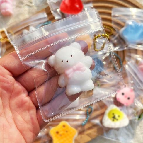 30Pcs Mini Taba Squishies Kit Fidget Toys, Include Mini Taba Squishies Pack with 24 Easter Cards, Kawaii Stress Relief Toys Squeeze Toys Party Favors for Kids 4-8 8-12, Classroom Birthday Easter Gifts in Kuwait