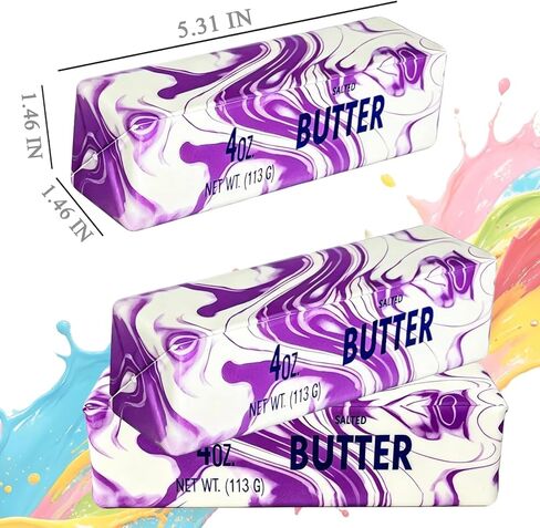 Butter Squishy, Squishy Butter, Squeeze Toys, Realistic Butter Stick Soft Squeeze Toys (Butter-2PCS) in Kuwait