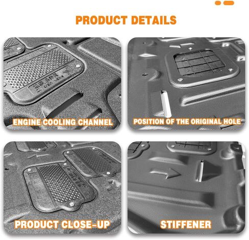 Front Skid Plate Fit for Kia Forte 2019-2023 Engine Splash Shield Heavy Duty, Impact Resistant Engine Guard Cover for Forte Underbody Guard Plate w/Screw Hardware in Kuwait