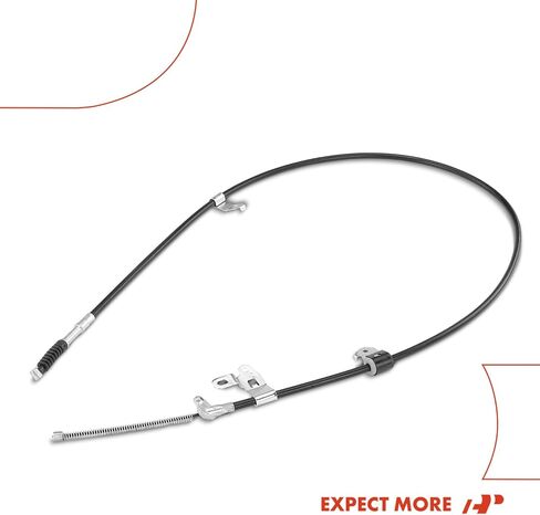 A-Premium Rear Passenger Side Parking Brake Cable Assembly Compatible with Toyota Models: Corolla 2004 2005 2006 2007 - Replace# 4642002080 in Kuwait