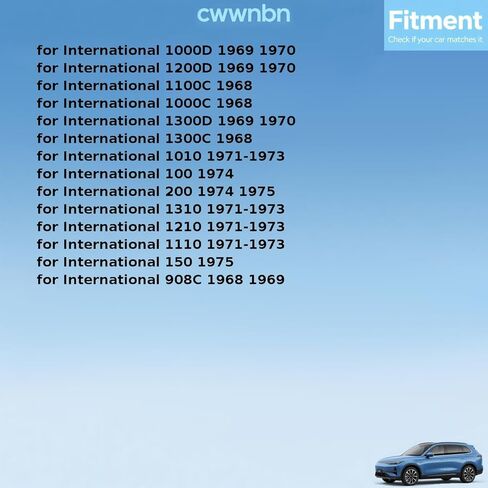 Rear Inner, Rear Outer Differential Pinion Bearing for International 1010 1971 1972 1973 2 Piece in Kuwait
