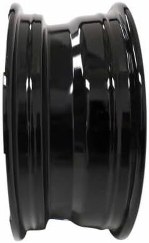 TASKMASTER Viking Aluminum Trailer Wheel 15x5 5 Lug on 5 Black Machined Lip 3.19" Center Bore 2150 lb Load Capacity Utility & Cargo Trailer Rim with Valve Stem BLACK Cap in Kuwait