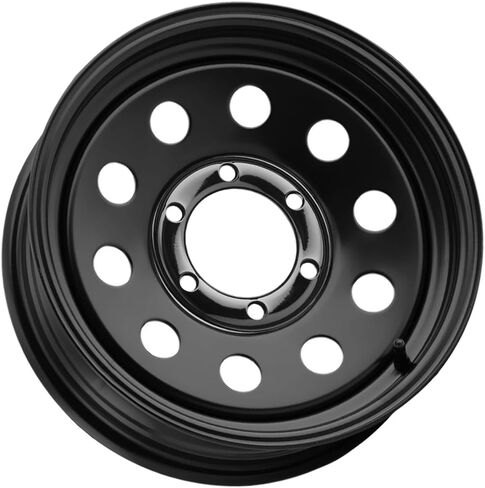 Vision 70 Trailer Mod 16x6 6x5.5" +0mm Black Wheel Rim 16" Inch JG70-6683B0 in Kuwait