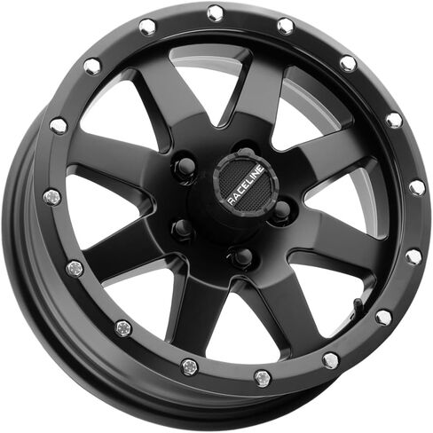 Raceline Wheels 935B DEFENDER TRAILER Satin Black Wheel (15 x 5. inches /5 x 114 mm, 0 mm Offset) in Kuwait