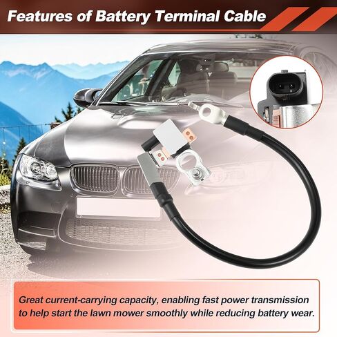 كابل بطارية سلبي مع IBS لسيارات BMW 328i 335i 328xi 335xi استبدال 61129134854 كابل بطارية سلبي محطة IBS لسيارات BMW 335d 335is M3 M5 in Kuwait