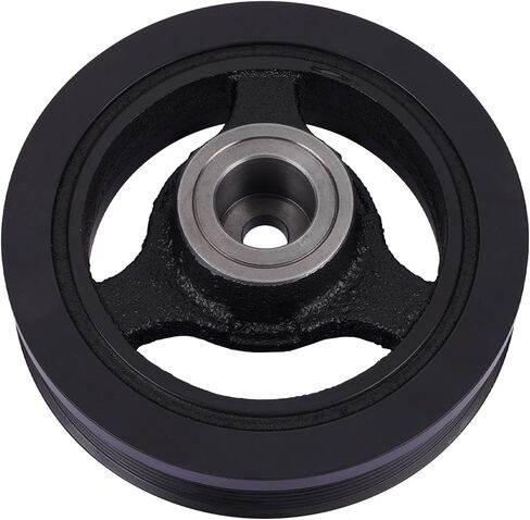MOCA Engine Harmonic Balancer fits For Chrysler 2005-2010 300 V6 3.5L, For Dodge 2009-2010 Challenger V6 3.5L, 2006-2010 Charger V6 3.5L, 2005-2008 Magnum V6 3.5L in Kuwait