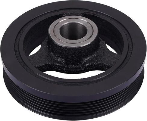 MOCA Engine Harmonic Balancer fits For Chrysler 2005-2010 300 V6 3.5L, For Dodge 2009-2010 Challenger V6 3.5L, 2006-2010 Charger V6 3.5L, 2005-2008 Magnum V6 3.5L in Kuwait