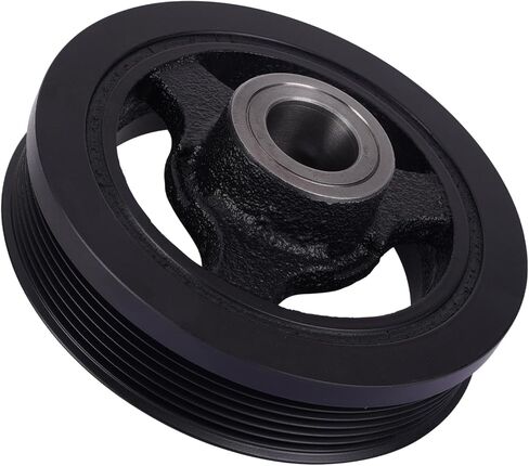 MOCA Engine Harmonic Balancer fits For Chrysler 2005-2010 300 V6 3.5L, For Dodge 2009-2010 Challenger V6 3.5L, 2006-2010 Charger V6 3.5L, 2005-2008 Magnum V6 3.5L in Kuwait