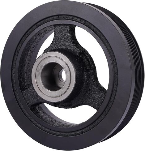 MOCA Engine Harmonic Balancer fits For Chrysler 2005-2010 300 V6 3.5L, For Dodge 2009-2010 Challenger V6 3.5L, 2006-2010 Charger V6 3.5L, 2005-2008 Magnum V6 3.5L in Kuwait