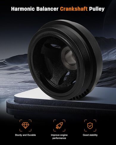 OCPTY الموازن التوافقي بكرة العمود المرفقي مناسبة لكرايسلر دودج لرام 5.7L 6.4L استبدال OE 594-427 53022083AA in Kuwait