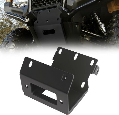 PENSUN Winch Mount Bracket Plate Black Compatible with Honda Rancher Foreman Rubicon TRX420 500 520 2014-2025 in Kuwait
