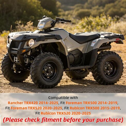 PENSUN Winch Mount Bracket Plate Black Compatible with Honda Rancher Foreman Rubicon TRX420 500 520 2014-2025 in Kuwait